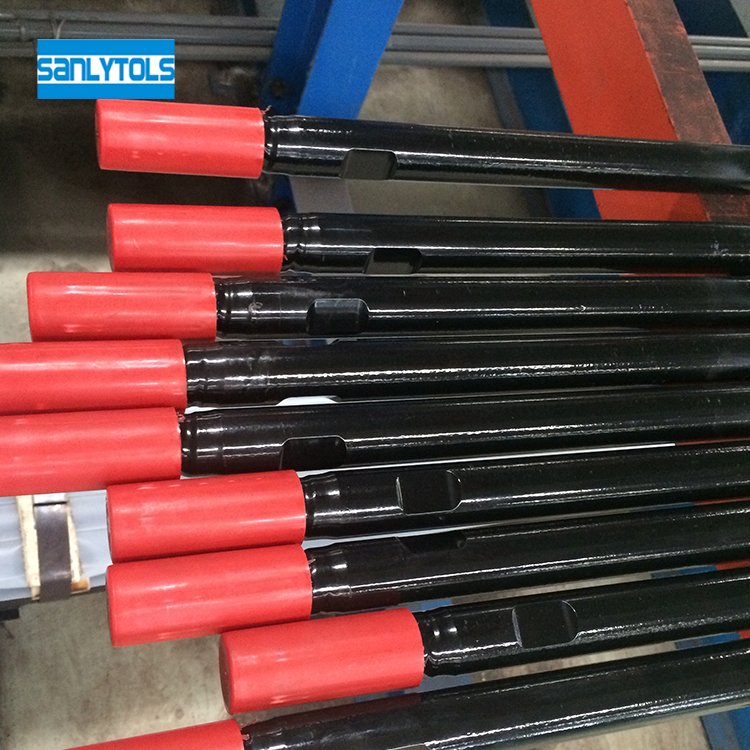 R38 drill rod for furnace tapping