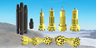 DTH rock drilling tools